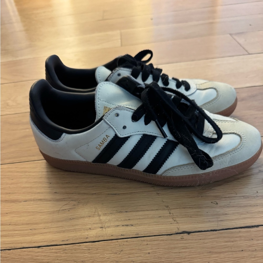 Adidas Samba Classic Shoes - Black and Cream